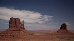 Time Lapse - Clouds Over Monument Valley