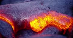 Edited Compilation: Lava Flow In Hawaii