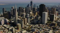 Aerial view of Downtown San Francisco, California