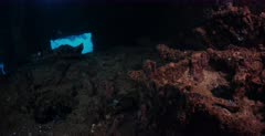 Inside the Heian Maru Shipwreck.