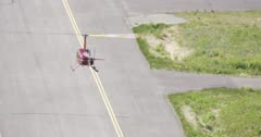 R44 helicopter with a Cineflex gimbal filming aerials in Alaska for ZatzWorks