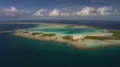 Aerial Of Coral Reef