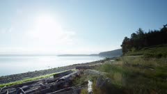 Washington State - San Juan Island - Rocky Shoreline