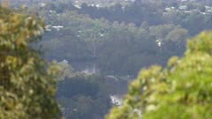 Brisbane River View, Fig-Tree Pocket area (Lone Pine Sanctuary), from Mt Coot-Tha Lookout, Australia