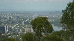 Brisbane City View, from Mt Coot-Tha Lookout, Australia