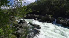 Small falls and whitewater