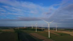 Onshore wind farm, Kirf, Saargau, Rhineland-Palatinate, Germany, Europe