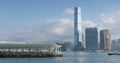 International Commerce Centre (ICC) and Victoria Harbour, Hong Kong
