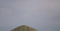 View of Petite Dominique Island from Windward, Carriacou, Grenada, West Indies, Caribbean, Central America