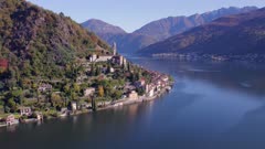 Morcote a Municipality of Switzerland on the Shores of Lake Lugano