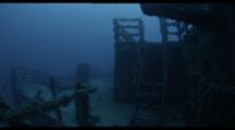 Travel Over Shipwreck USS Spiegel Grove In Florida