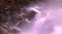 Water Scenics - Waterfall, Hard Mist Hitting Rocks