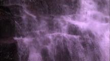 Water Scenics - Waterfall Hitting Rock Stairs