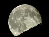 Full Moon Rising Over Pine Ridge