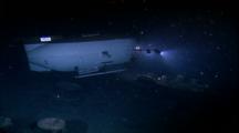 Titanic Wreck - Mir Sub On Deck