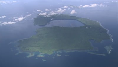 View of island below