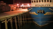 Trawlers Docked In Harbor At Night, Alaska Trawl Fisheries - Dutch Harbor, Alaska, Unalaska