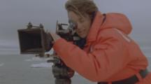Woman Cinematographer Films Wildlife In Arctic