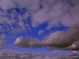 Time Lapse Clouds Moving Across Sky