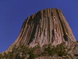 Time Lapse Lighting Of Devil's Tower Rock Formation