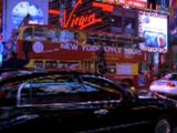 Times Square At Night, Tour Bus
