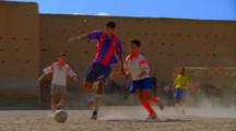 Young Men Play Soccer, Morocco