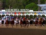 Horses Leave Gate To Start Race At At Kentucky Derby