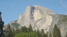 Half Dome With Merced River