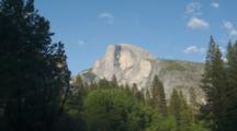 Half Dome With Merced River