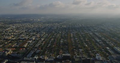 Aerial Over Los Angeles Area