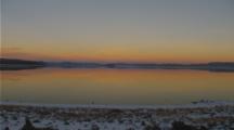 Colorful Sunset At Mono Lake