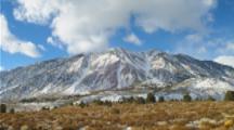 Sierra Nevada Mountains With Fresh Snow