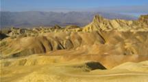 View From Zabriskie Point  With Colorful Hills