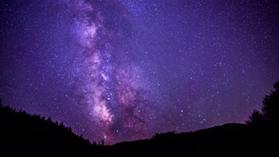 Time lapse of the Milky Way near Gold Beach, Oregon