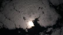 Time Lapse Moon With Clouds