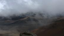 Haleakala National Park, Crater In Fog