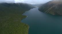 Aerial Abel Tasman National Park, Flying Over Lake
