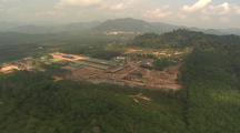 Aerial View Of Malaysia, Lumber, Industry