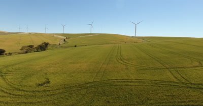 Aerial - Wind Farm Turbines