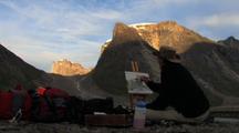 Painting In Auyuittuq National Park, Baffin Island