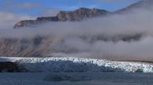 Glacier And Mountains (Timelapse), Coronation Fiord, Auyuittuq National Park, Baffin Island