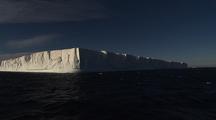 Huge Antarctic Tabular Iceberg Formed From Breaking Up Ice Shelf