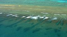 Coral Reef Aerial Stock Footage