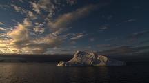 Slowly Tracking Past Antarctic Iceberg