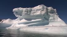 Travelling Past Antarctic Iceberg Scenic
