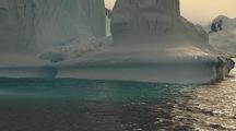 Slowly Moving Around Antarctic Iceberg
