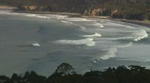 Coastal Views with Cliffs and Waves, Tasmania