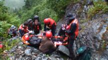 Search And Rescue Rope Climbing & Stretcher Work