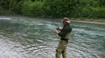 Recreational Fishing Stock Footage
