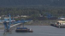 Aerial Cineflex Port Of Seward Alaska Coal Transfer Facility